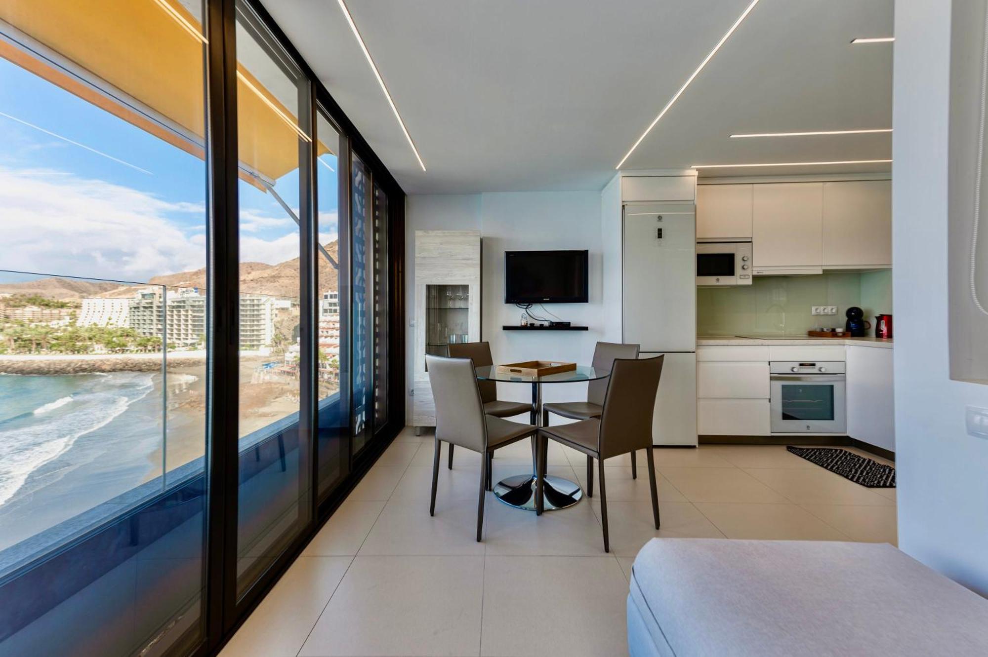 Brand New - Glass Apt - Ocean Views Patalavaca Exteriér fotografie